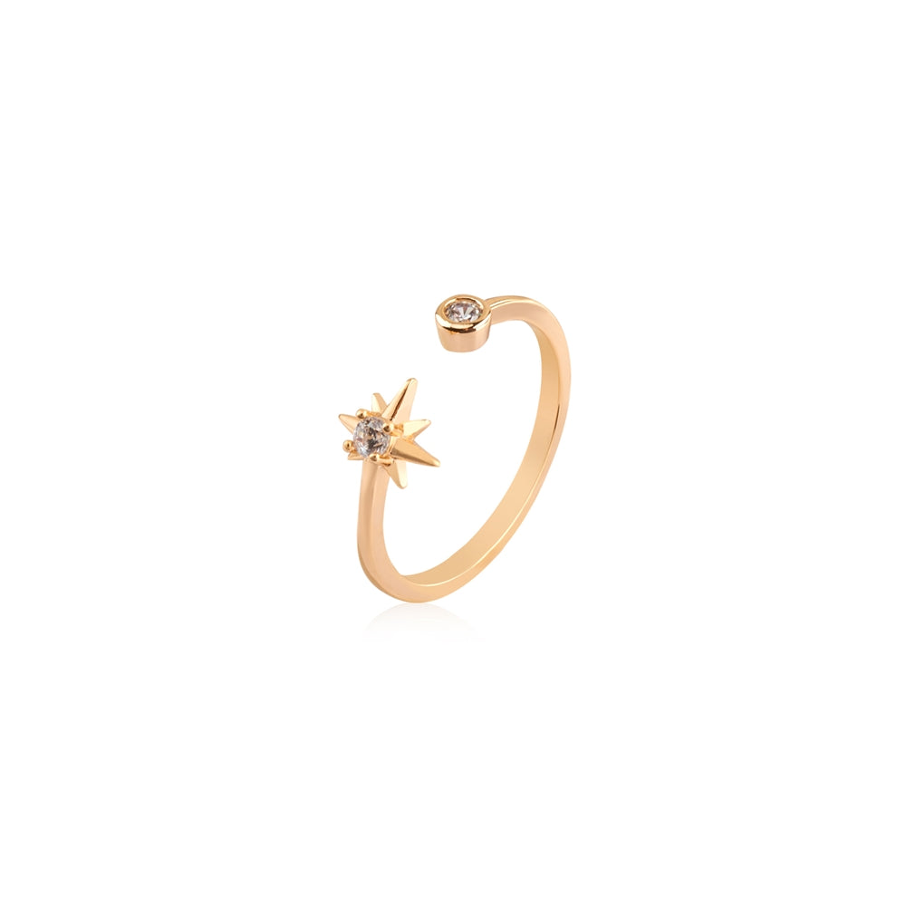 August Woods Gold Northern Lights Adjustable Ring