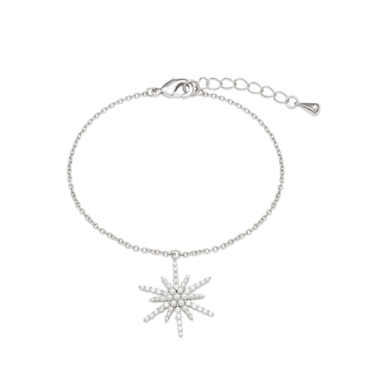 August Woods Silver Northern Lights Pearl Bracelet