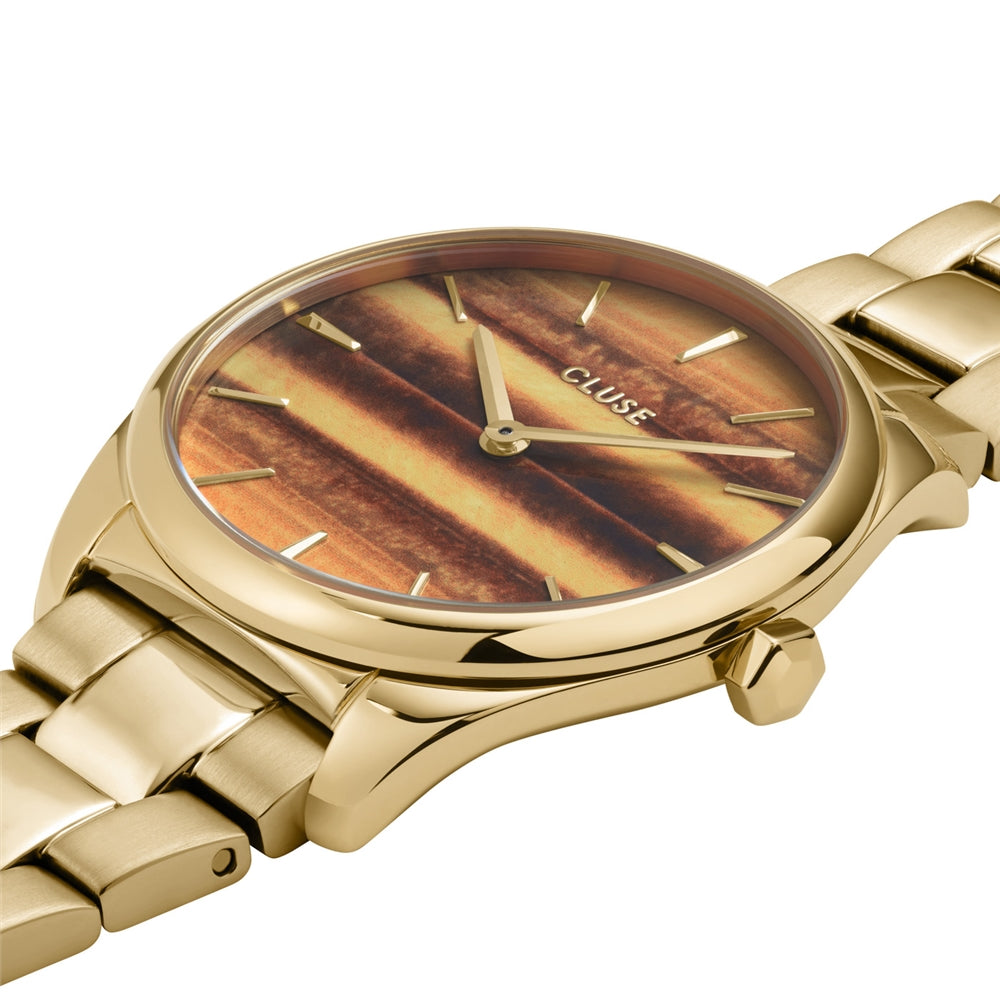 CLUSE Feroce Petit Tiger Eye Watch