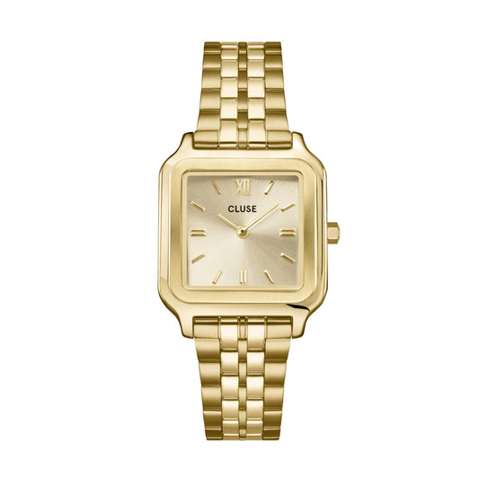 CLUSE Gracieuse Gold Square Watch