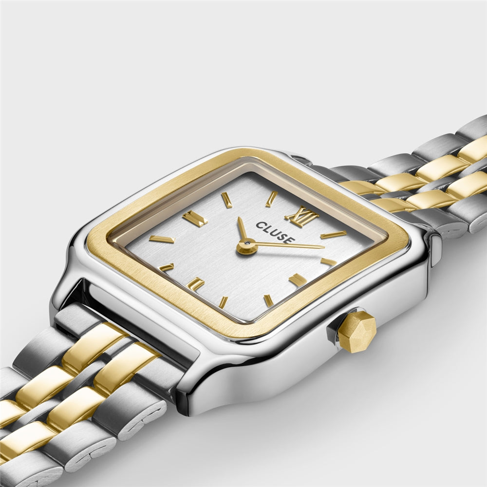 CLUSE Gracieuse Bicolour Square Watch
