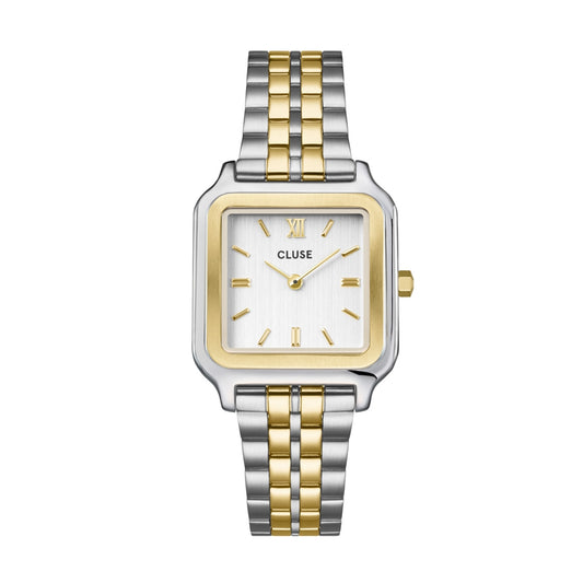 CLUSE Gracieuse Bicolour Square Watch
