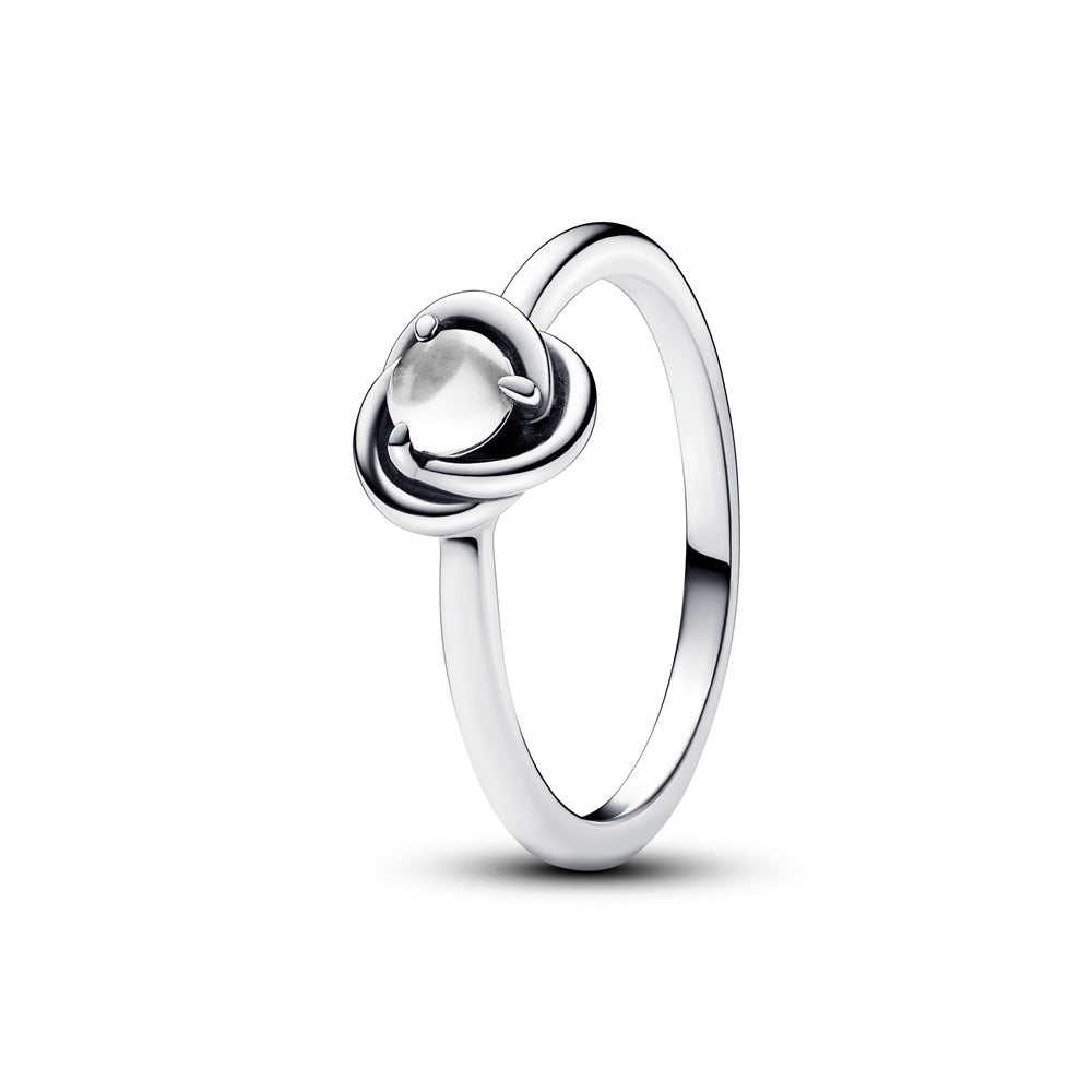 Pandora April Birthstone Eternity Circle Ring