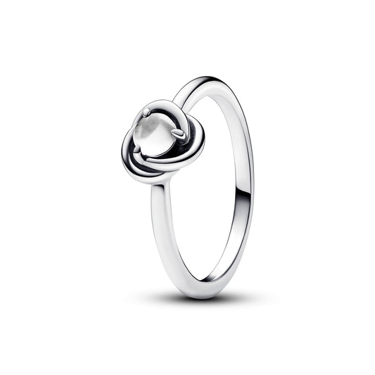 Pandora April Birthstone Eternity Circle Ring