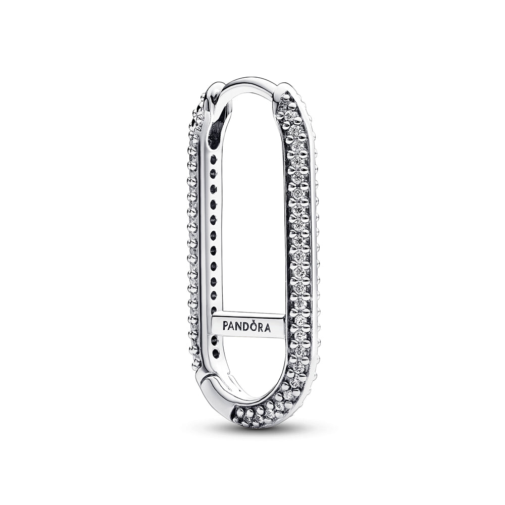 Pandora  Extended Pavé Link Single Earring
