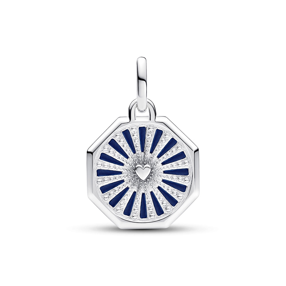 Pandora  Galaxy Heart medallion Charm