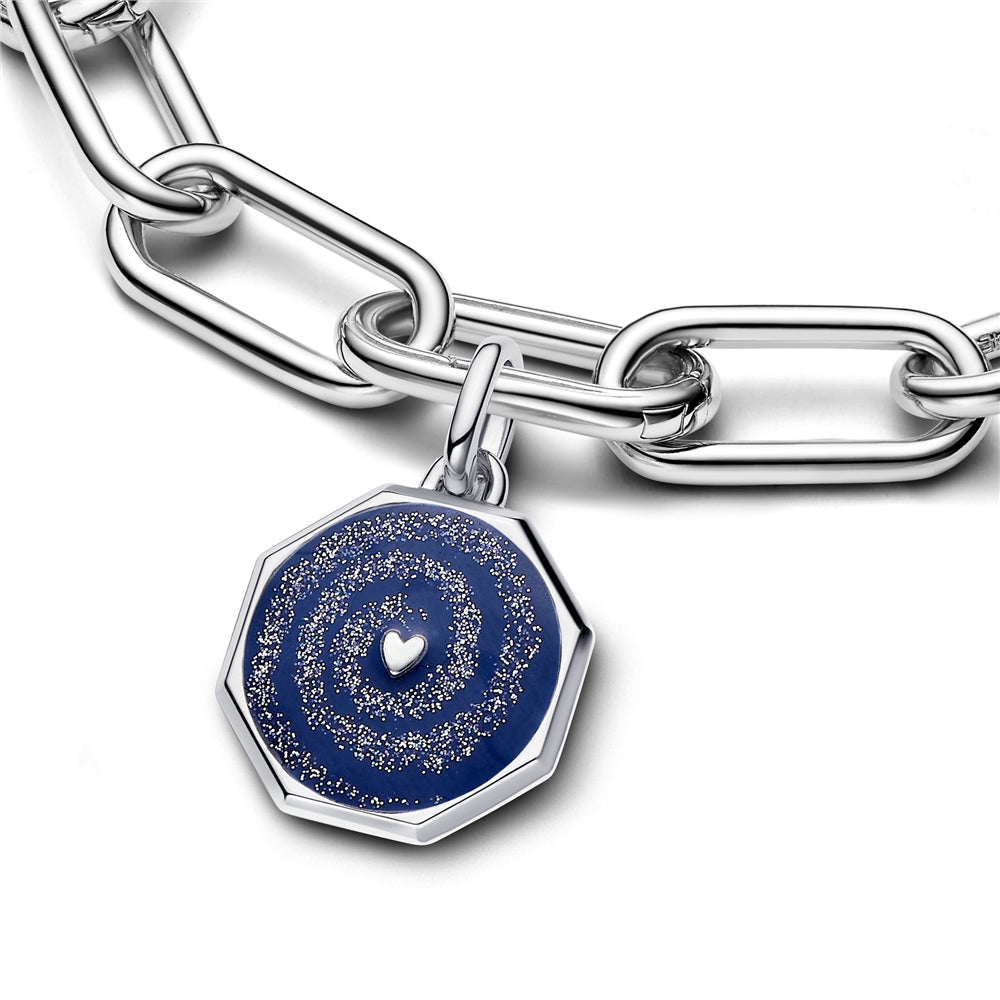 Pandora  Galaxy Heart medallion Charm