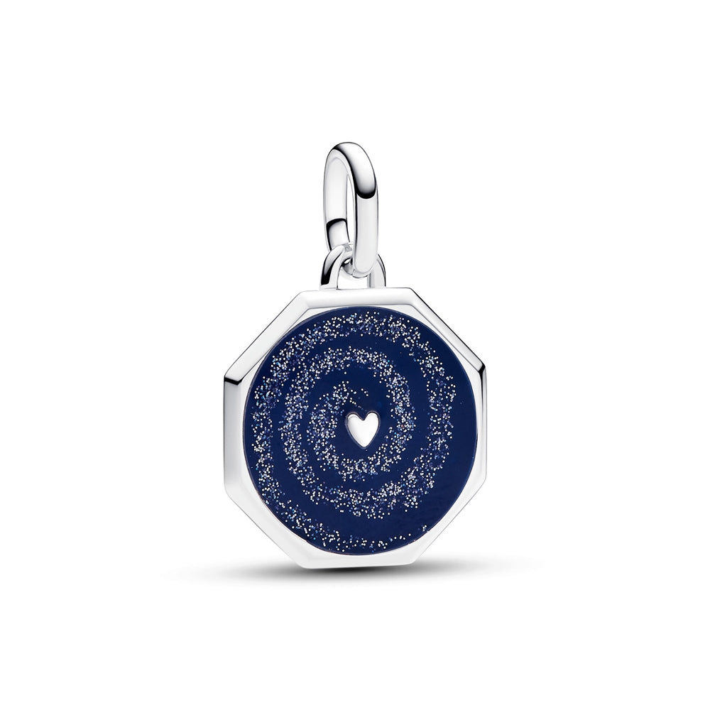 Pandora  Galaxy Heart medallion Charm