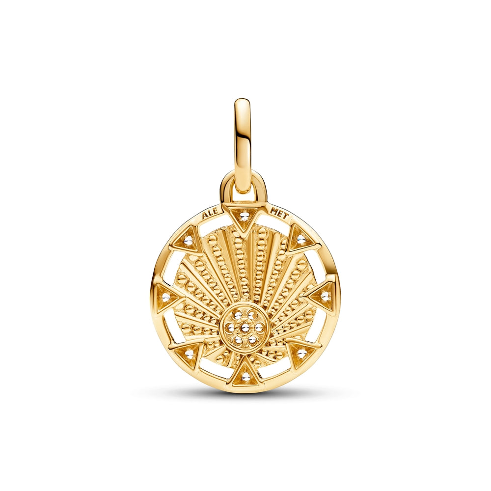 Pandora  Power of the Light Sun medallion Charm