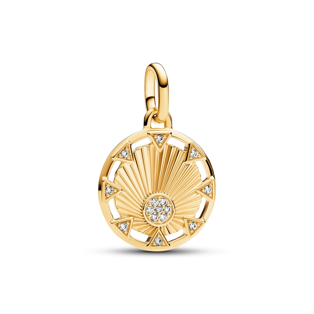 Pandora  Power of the Light Sun medallion Charm