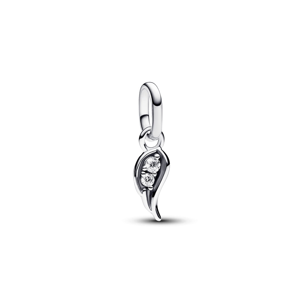 Pandora  Sparkling Angel Wing Mini Dangle Charm