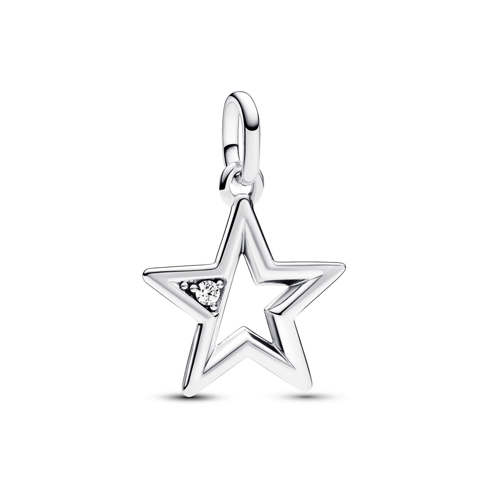 Pandora  Sparkling Stardallion Charm