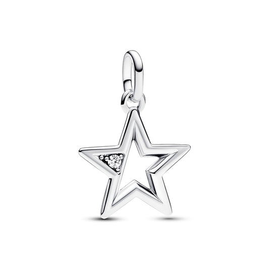 Pandora  Sparkling Stardallion Charm