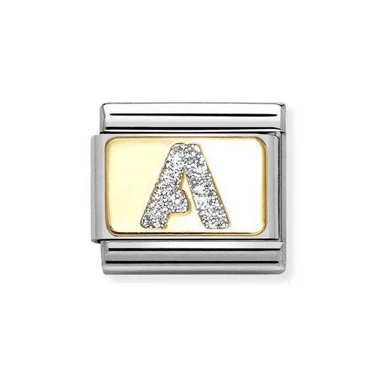 Nomination Gold Glitter A Charm