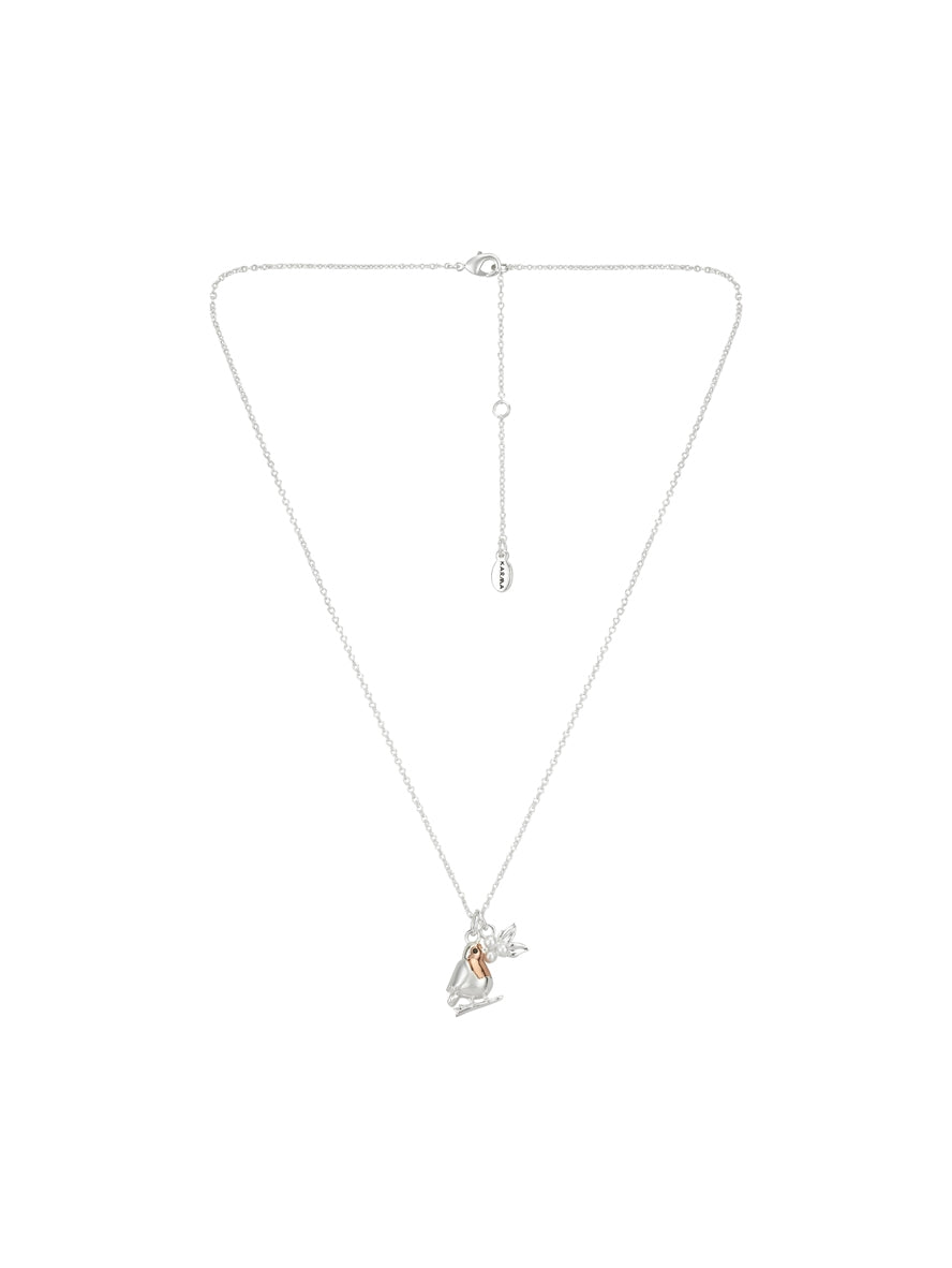 Karma Rose Gold Mix Robin Berries Necklace