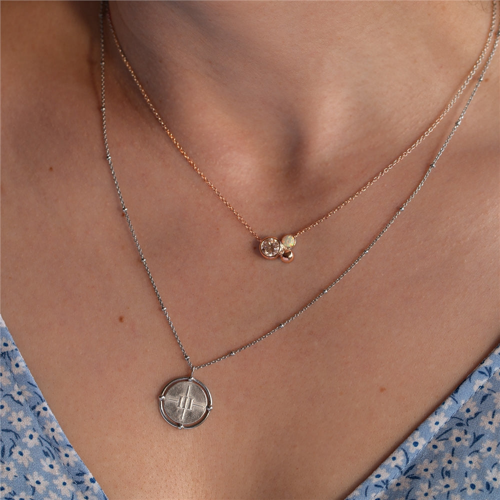 Seek + Find Beloved Rose Gold Necklace