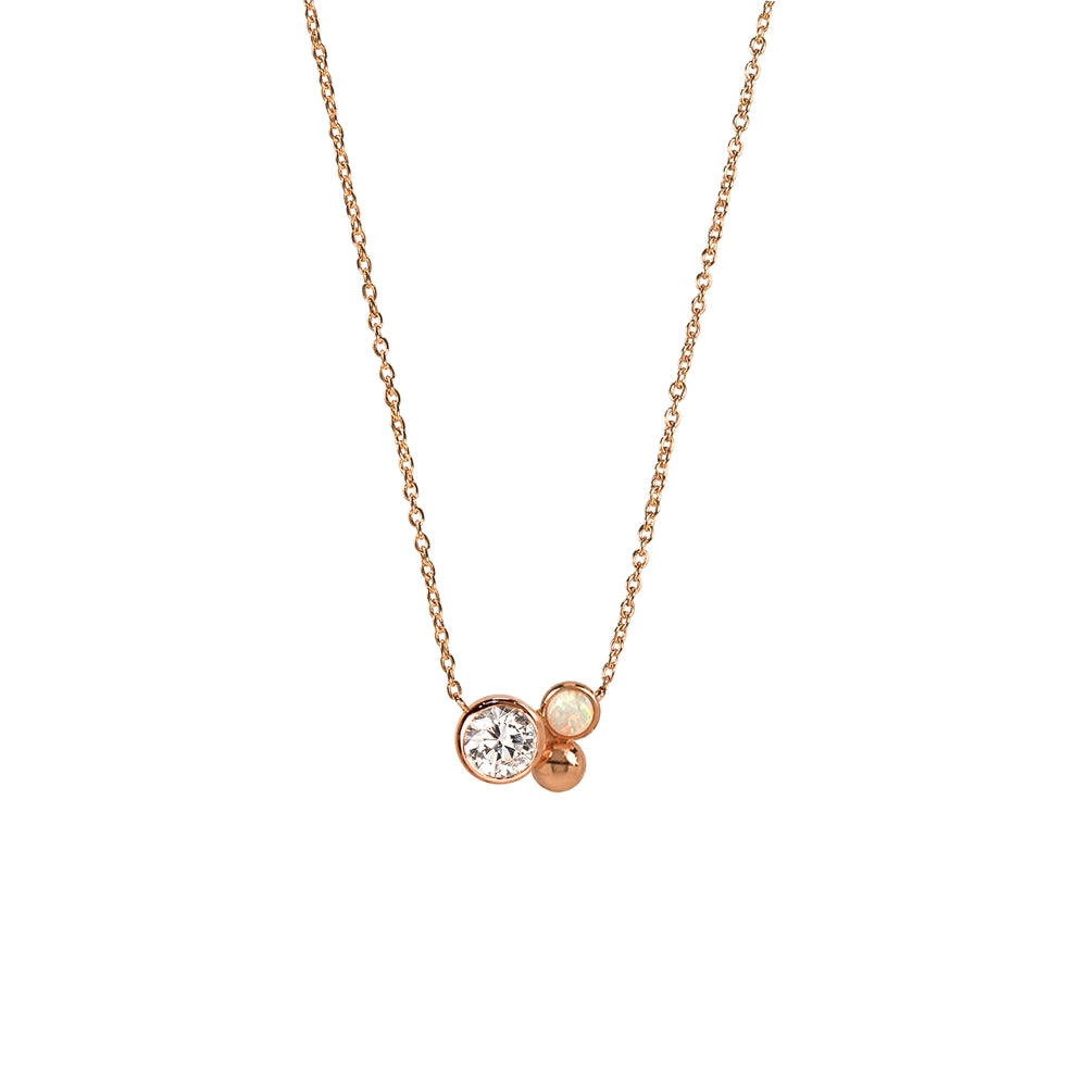 Seek + Find Beloved Rose Gold Necklace
