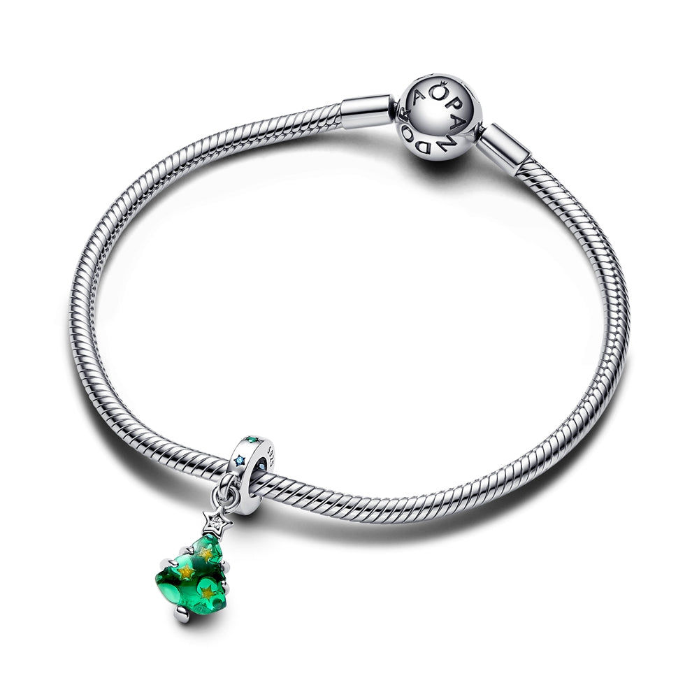 Pandora Sparkling Christmas Tree Dangle Charm