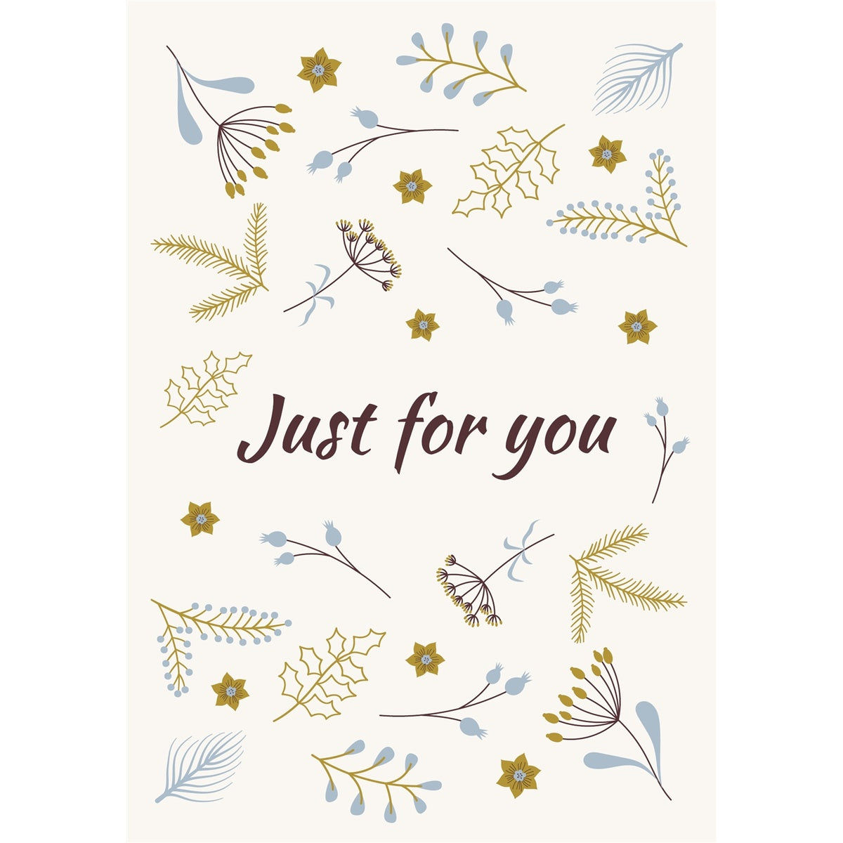 Argento Just For You Card