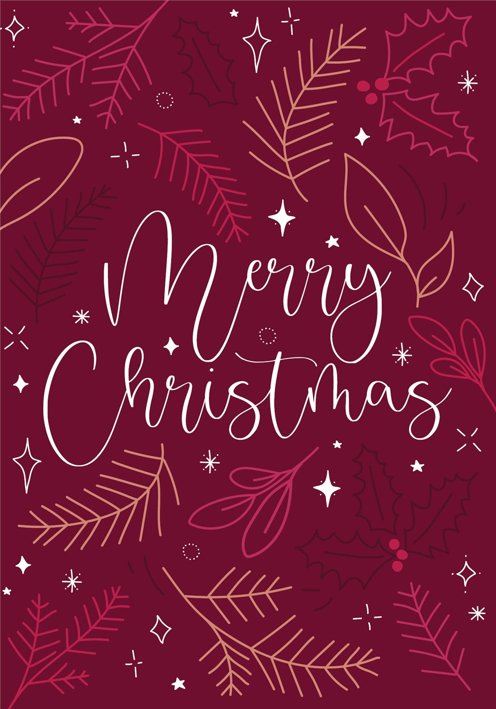 Argento Merry Christmas Card