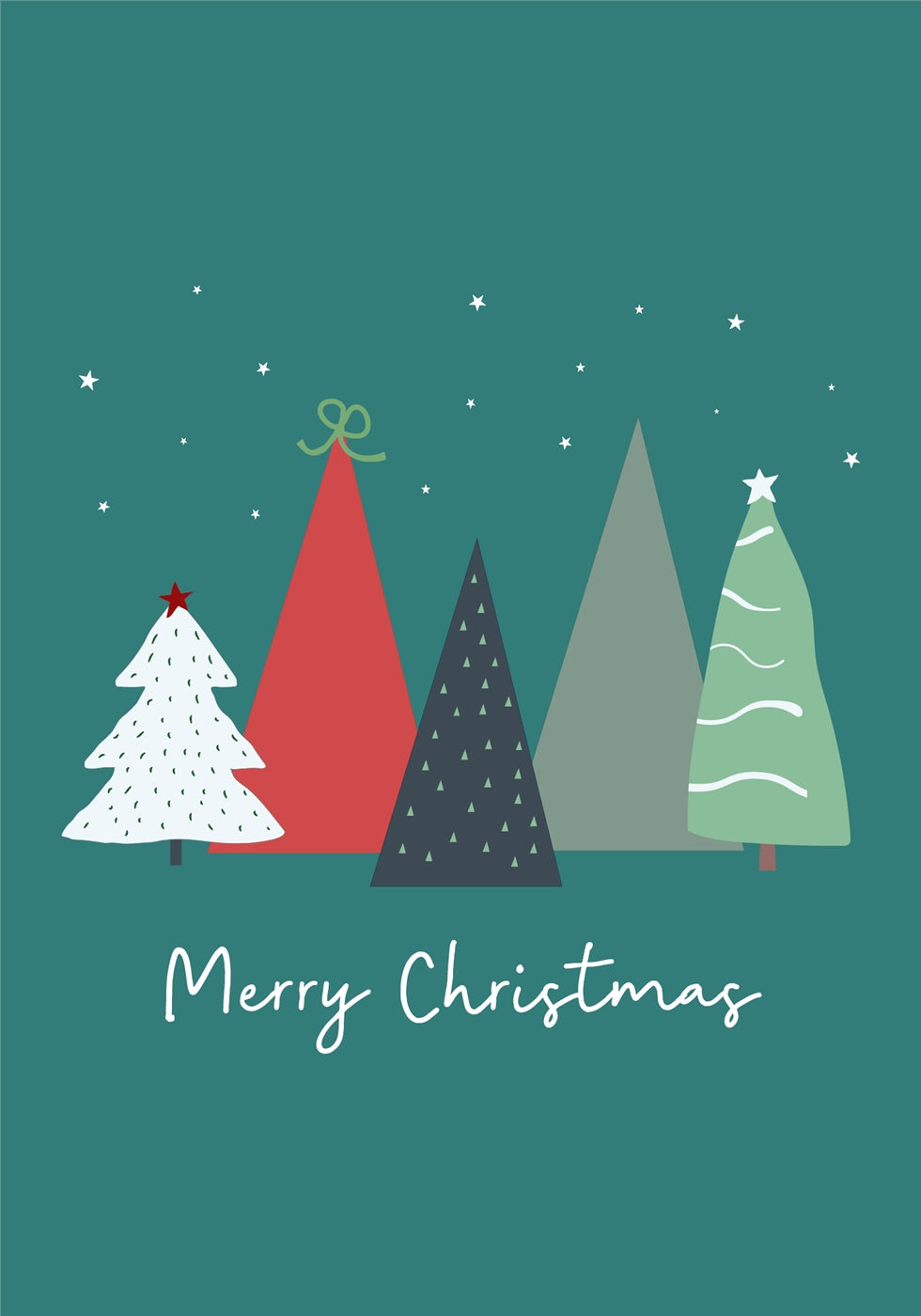Argento Merry Christmas Card