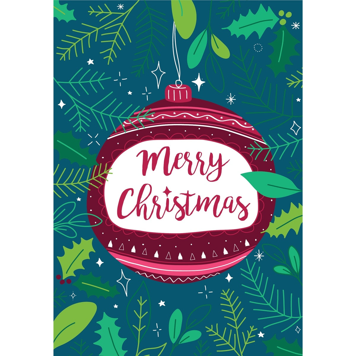 Argento Merry Christmas Card