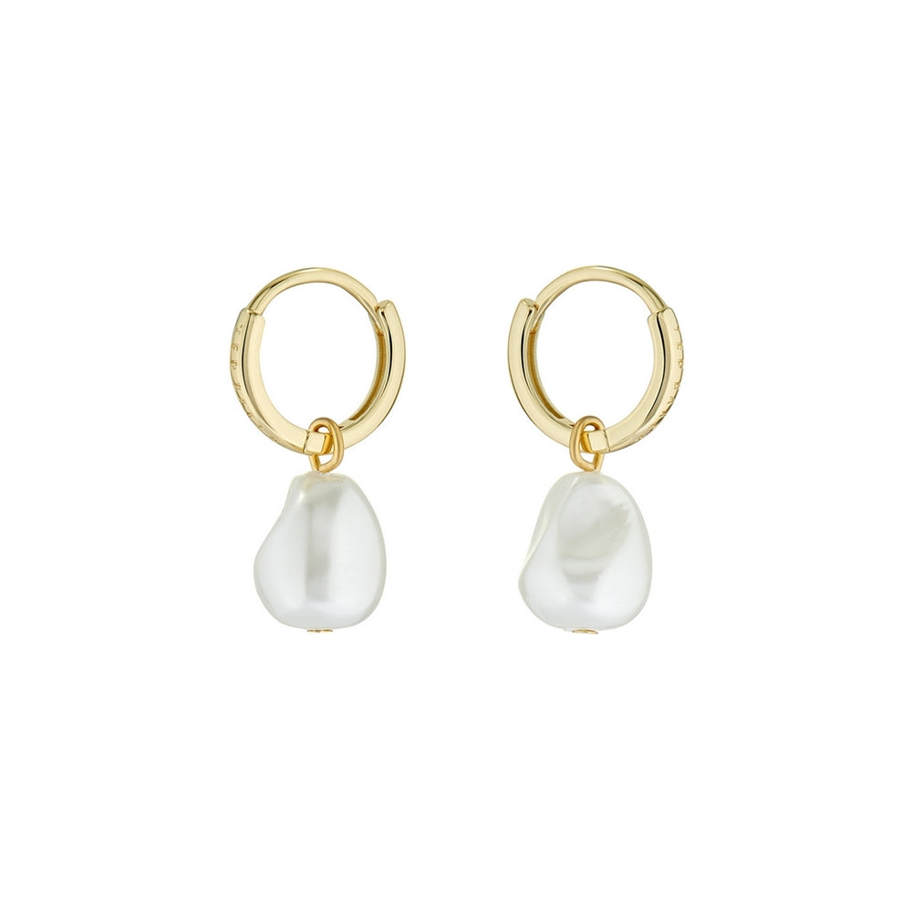 Ted Baker Periaa Gold Pearly Huggies