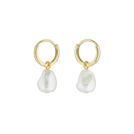 Ted Baker Periaa Gold Pearly Huggies