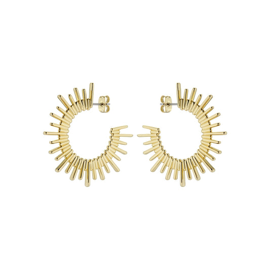 Ted Baker Sunrria Gold Sunray Large Hoops