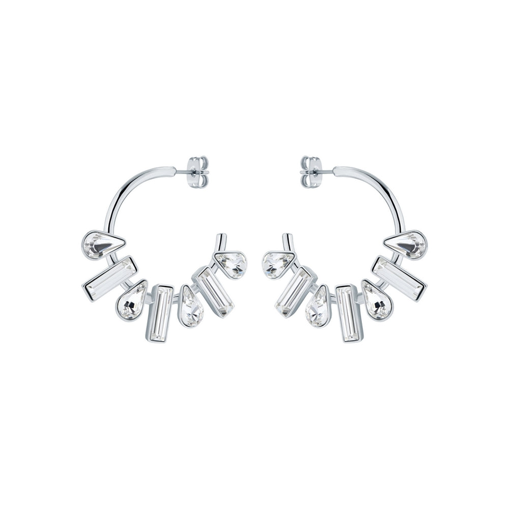 Ted Baker Crysela Silver Baguette Hoops