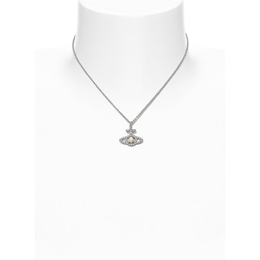 Vivienne Westwood Silver + Pearl Olympia Necklace