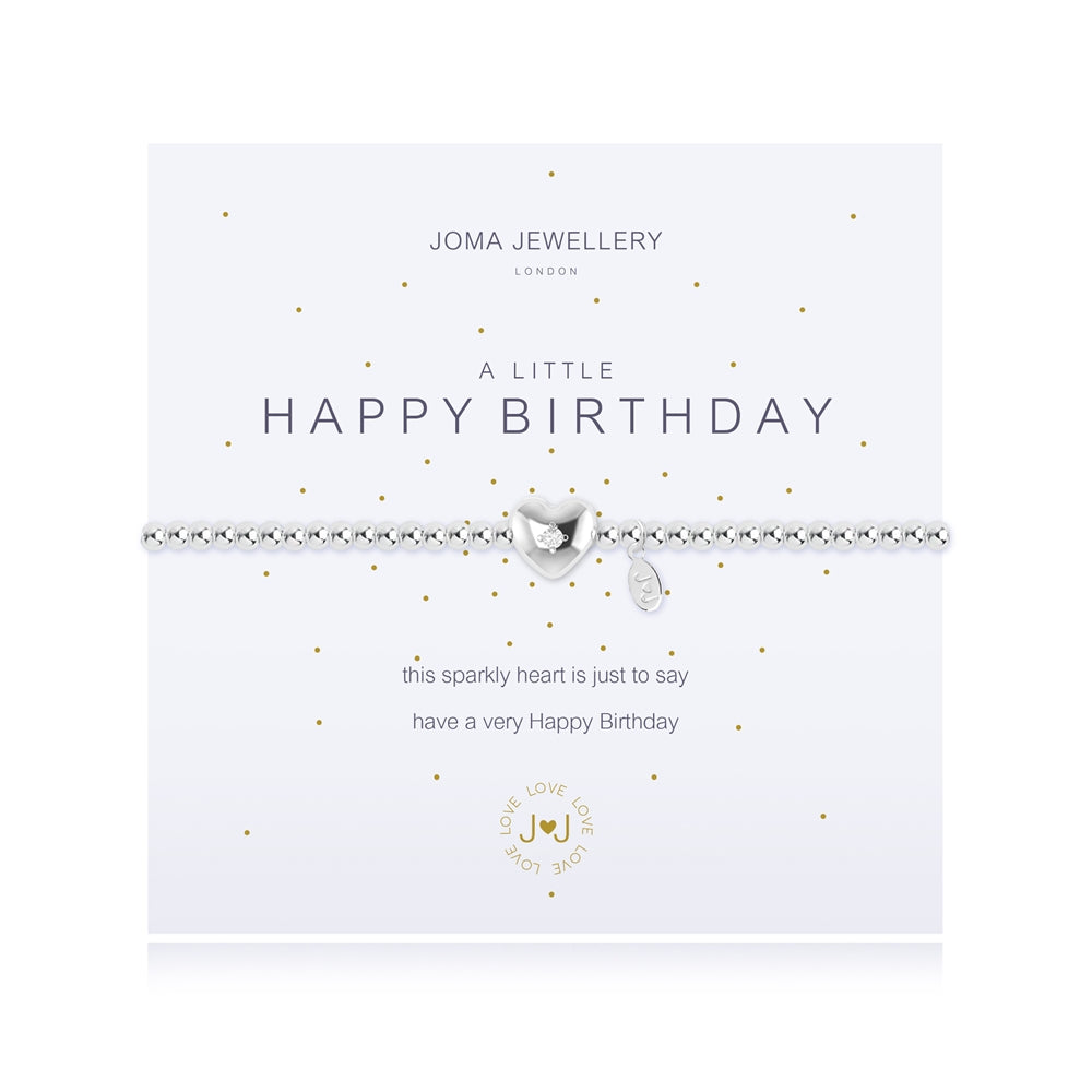Joma A Little Happy Birthday Crystal Bracelet
