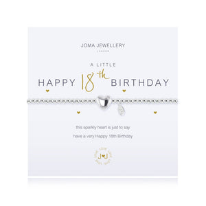 Joma A Little Happy 18th Birthday Bracelet