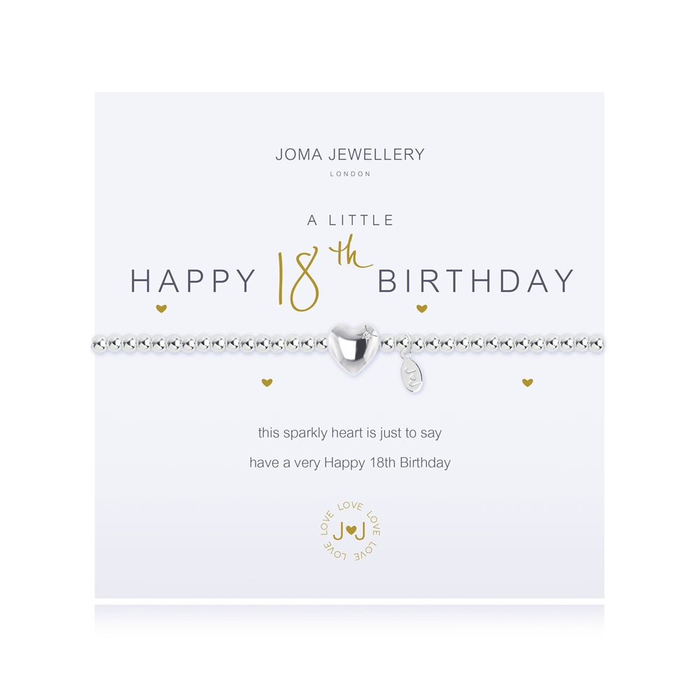 Joma A Little Happy 18th Birthday Bracelet