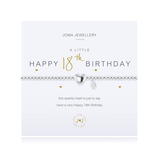 Joma A Little Happy 18th Birthday Bracelet