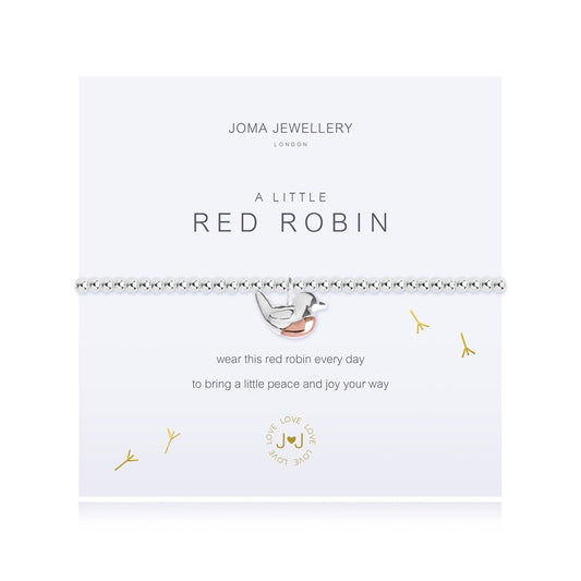 Joma A Little Red Robin Bracelet