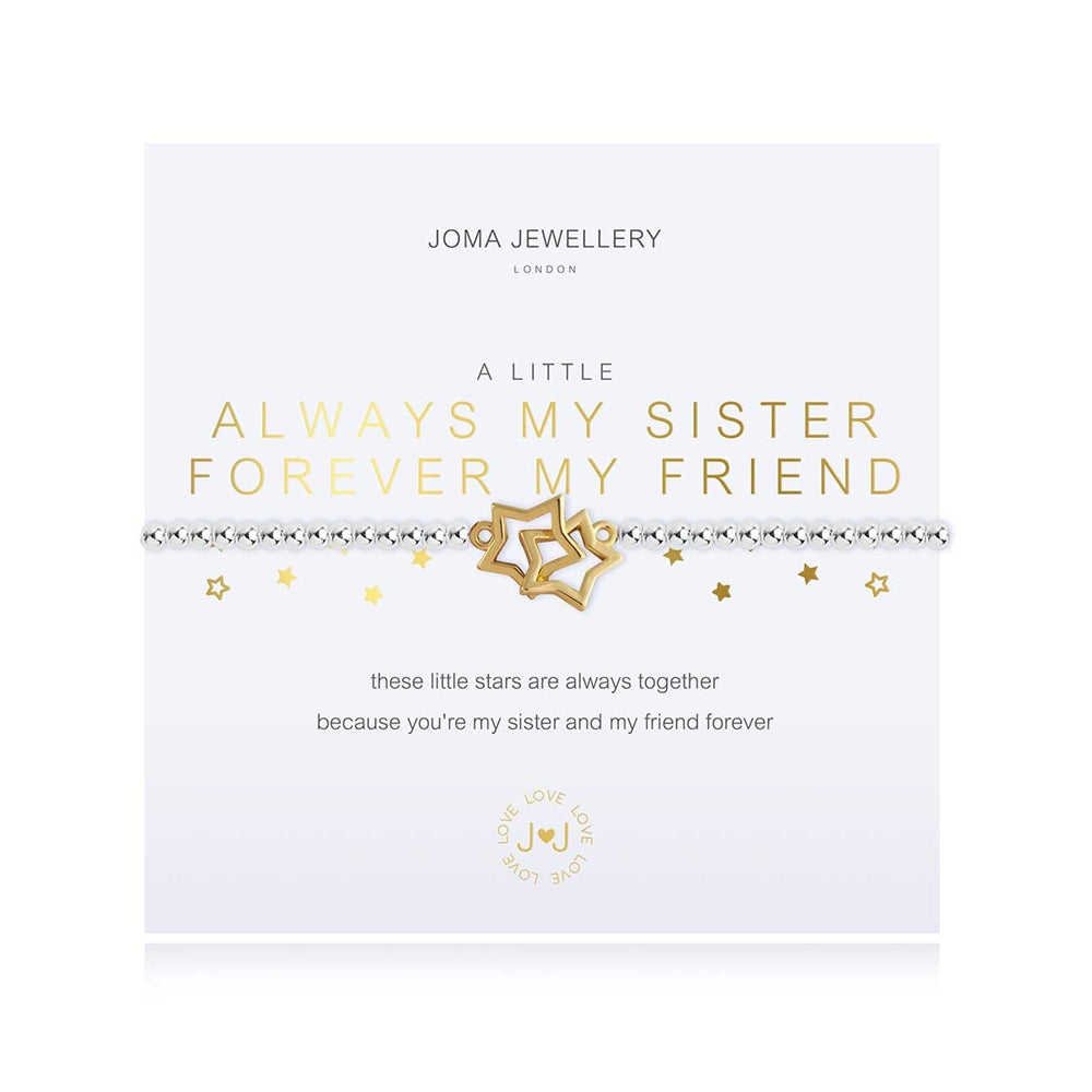 Joma A Little Always My Sister Forever My Friend Bracelet