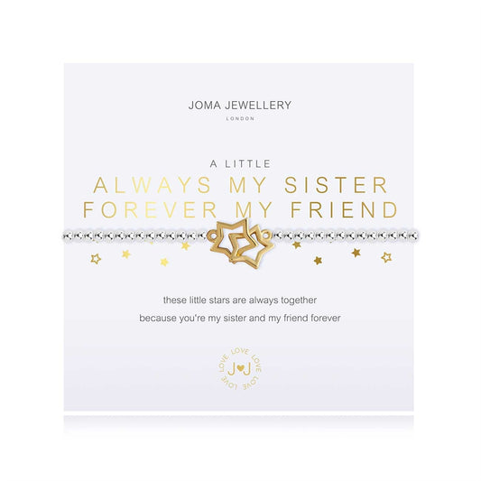 Joma A Little Always My Sister Forever My Friend Bracelet