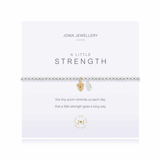 Joma A Little Strength Acorn Bracelet