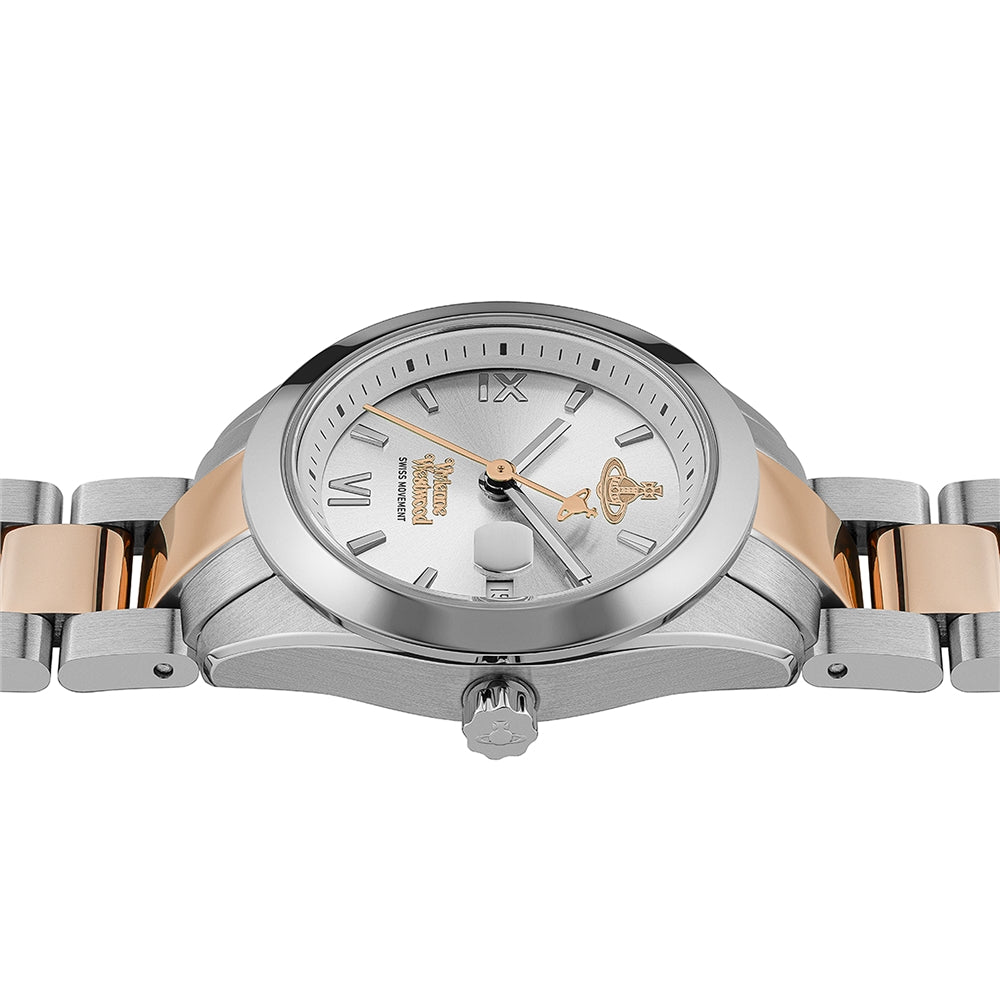 Vivienne Westwood Rose-Gold Fenchurch Quartz Watch