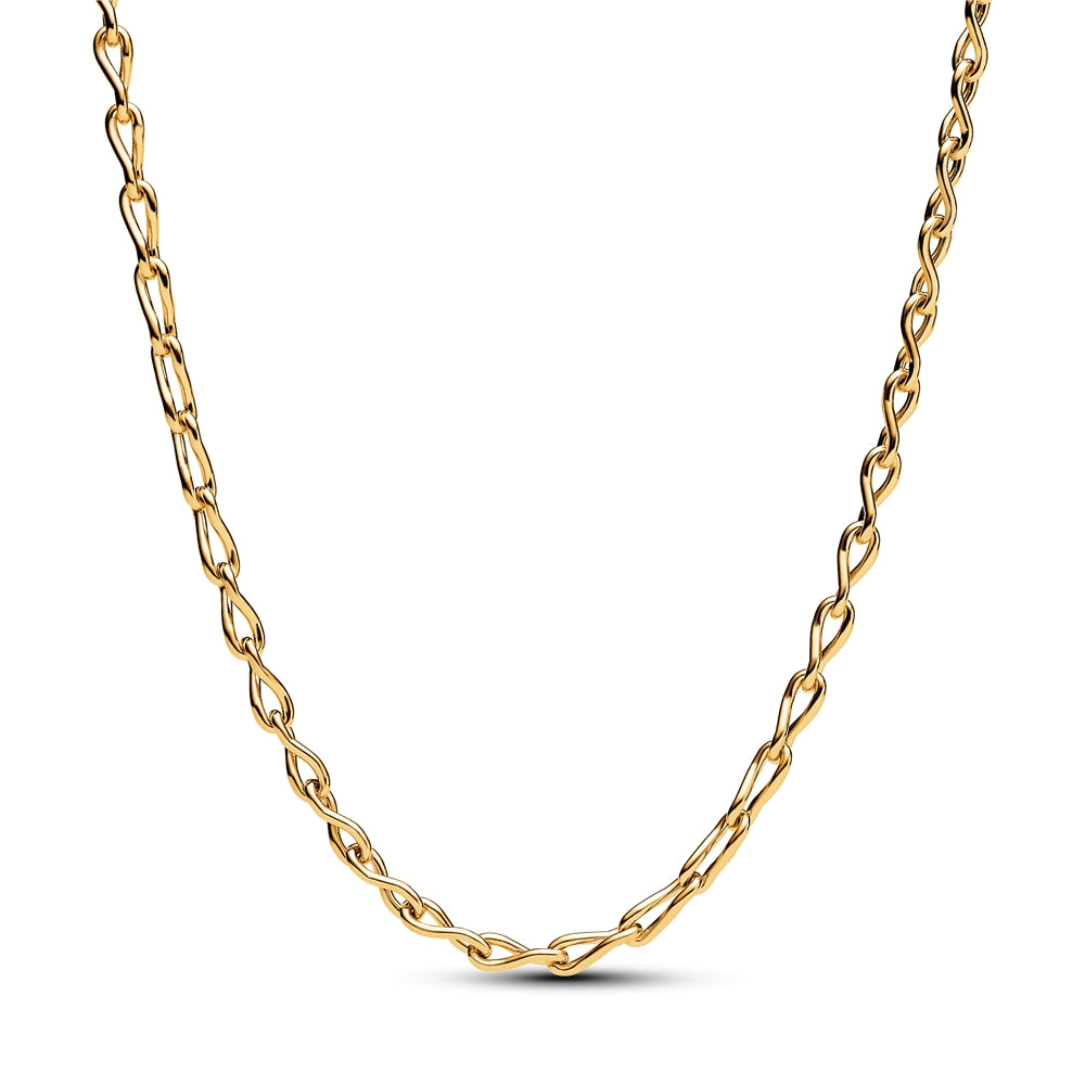 Pandora Gold Infinity Chain Necklace