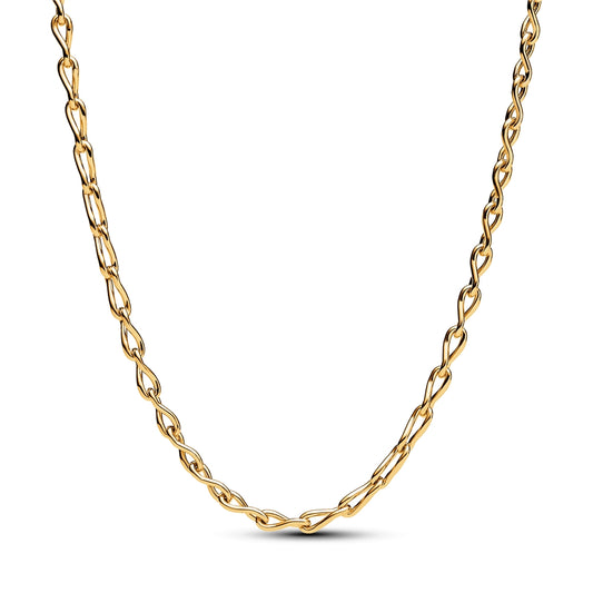 Pandora Gold Infinity Chain Necklace
