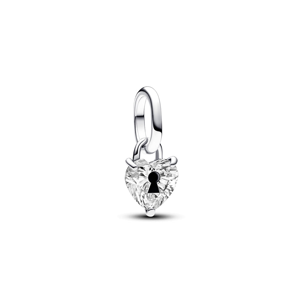 Pandora Pandora ME Keyhole Heart Mini Dangle Charm