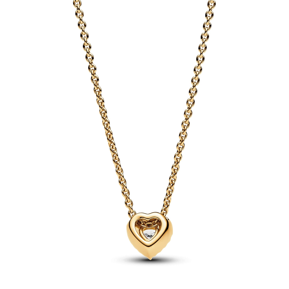 Pandora Sparkling Elevated Heart Collier Necklace
