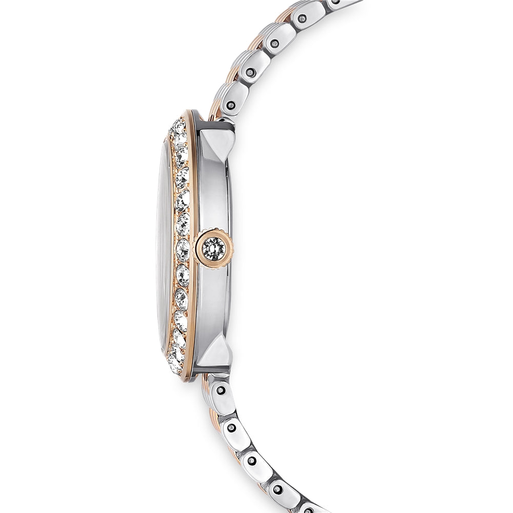 Swarovski Certa Rose Gold Swiss Made Metal Bracelet Watch