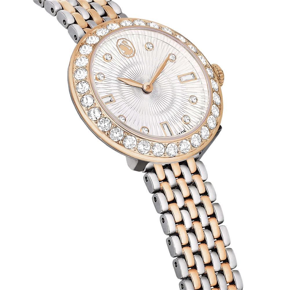 Swarovski Certa Rose Gold Swiss Made Metal Bracelet Watch