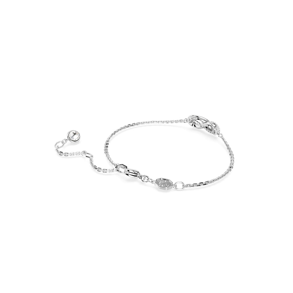Swarovski Hyperbola Infinity Rhodium Plated Bracelet