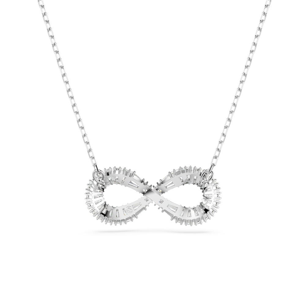 Swarovski Hyperbola Infinity Rhodium Plated Necklace