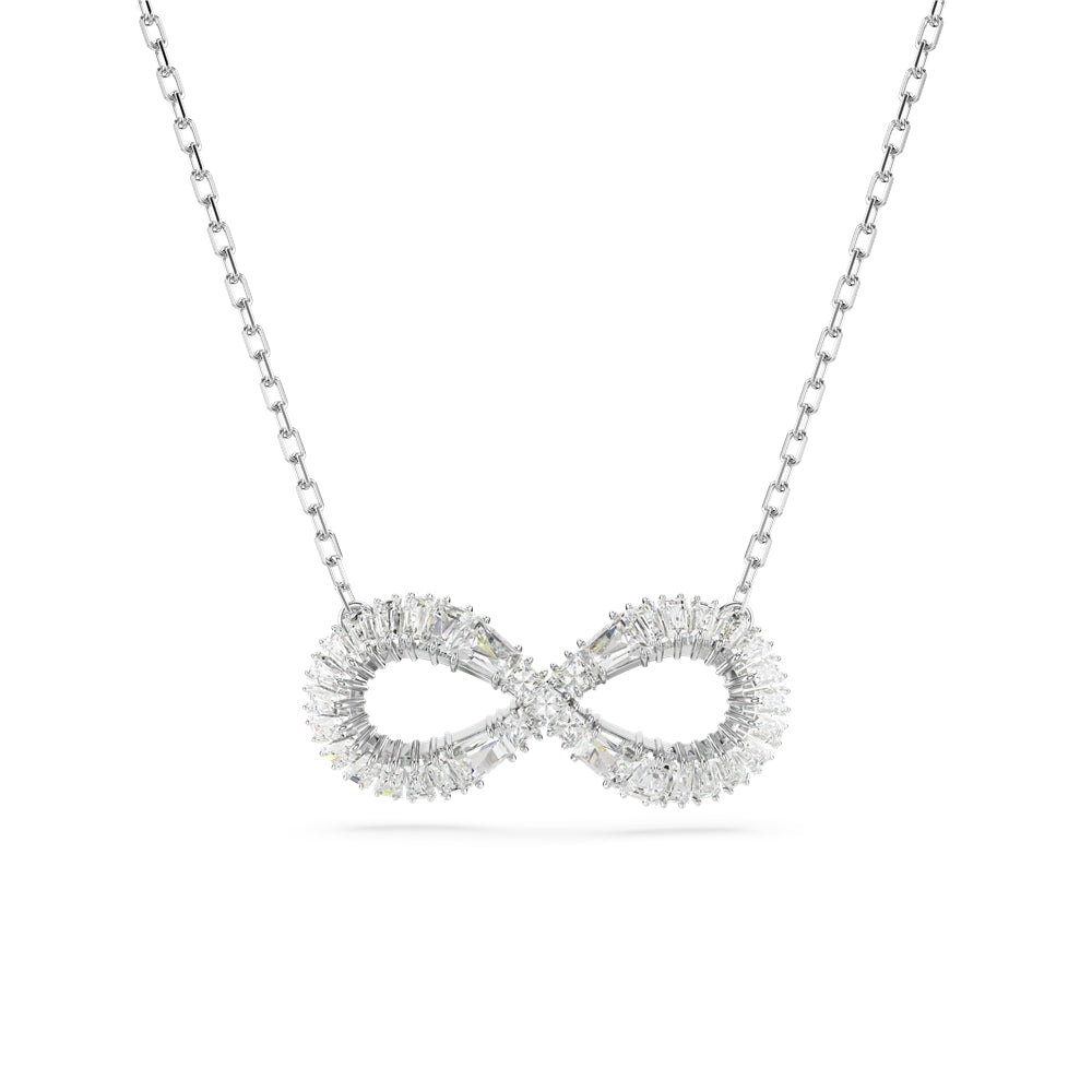 Swarovski Hyperbola Infinity Rhodium Plated Necklace
