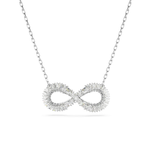 Swarovski Hyperbola Infinity Rhodium Plated Necklace